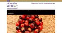Desktop Screenshot of adaptiveseeds.com