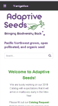 Mobile Screenshot of adaptiveseeds.com
